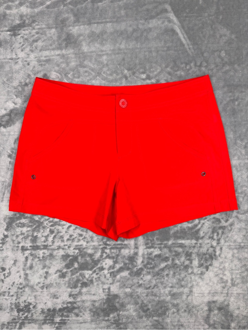 Athleta Bright Red Athletic Shorts with Pockets